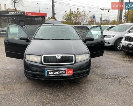 Черный Шкода Фабия, объемом двигателя 1.4 л и пробегом 308 тыс. км за 3390 $, фото 12 на Automoto.ua