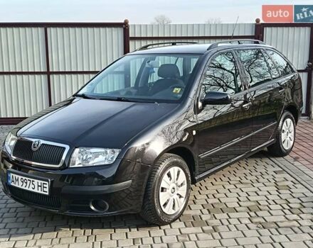 Черный Шкода Фабия, объемом двигателя 1.4 л и пробегом 225 тыс. км за 4800 $, фото 24 на Automoto.ua