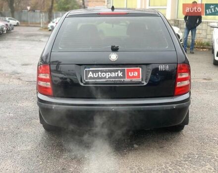 Черный Шкода Фабия, объемом двигателя 1.4 л и пробегом 308 тыс. км за 3390 $, фото 5 на Automoto.ua