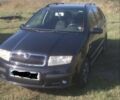 Черный Шкода Фабия, объемом двигателя 1.4 л и пробегом 208 тыс. км за 4000 $, фото 1 на Automoto.ua