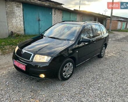 Шкода Фабия 2005 в Казатине на Automoto.ua Черный Шкода Фабия, объемом двигателя 1.4 л и пробегом 184 тыс. км за 4900 $, фото 7 на Automoto.ua