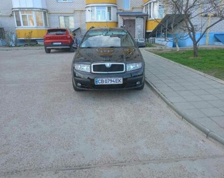 Чорний Шкода Фабія, об'ємом двигуна 1.4 л та пробігом 202 тис. км за 4650 $, фото 1 на Automoto.ua
