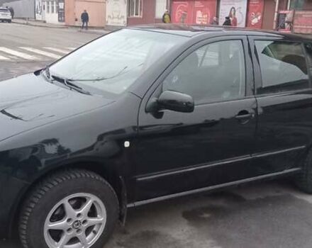 Черный Шкода Фабия, объемом двигателя 1.4 л и пробегом 293 тыс. км за 3850 $, фото 3 на Automoto.ua