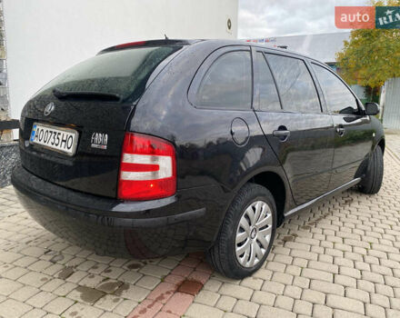 Черный Шкода Фабия, объемом двигателя 1.2 л и пробегом 205 тыс. км за 3200 $, фото 5 на Automoto.ua