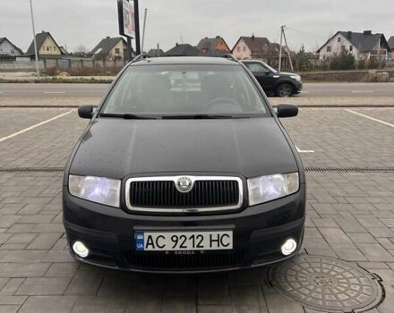 Черный Шкода Фабия, объемом двигателя 1.42 л и пробегом 262 тыс. км за 4200 $, фото 7 на Automoto.ua