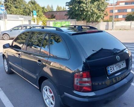 Черный Шкода Фабия, объемом двигателя 1.39 л и пробегом 240 тыс. км за 5300 $, фото 1 на Automoto.ua