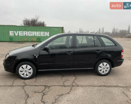 Черный Шкода Фабия, объемом двигателя 1.2 л и пробегом 245 тыс. км за 3450 $, фото 6 на Automoto.ua