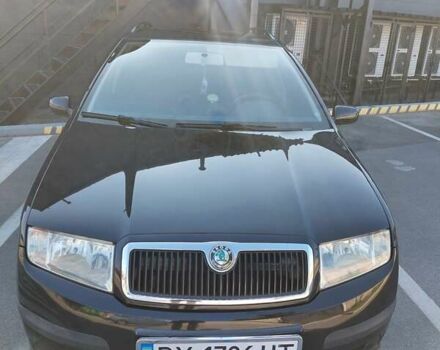 Черный Шкода Фабия, объемом двигателя 1.39 л и пробегом 240 тыс. км за 5300 $, фото 6 на Automoto.ua