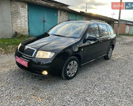 Шкода Фабия 2005 в Казатине на Automoto.ua Черный Шкода Фабия, объемом двигателя 1.4 л и пробегом 184 тыс. км за 4900 $, фото 6 на Automoto.ua