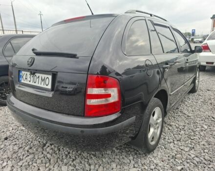 Черный Шкода Фабия, объемом двигателя 1.4 л и пробегом 229 тыс. км за 4350 $, фото 2 на Automoto.ua