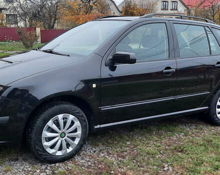 Черный Шкода Фабия, объемом двигателя 1.39 л и пробегом 168 тыс. км за 4600 $, фото 6 на Automoto.ua