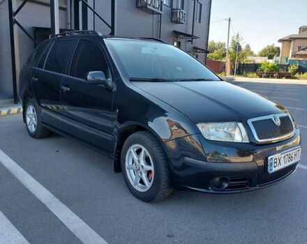 Черный Шкода Фабия, объемом двигателя 1.39 л и пробегом 240 тыс. км за 5300 $, фото 8 на Automoto.ua