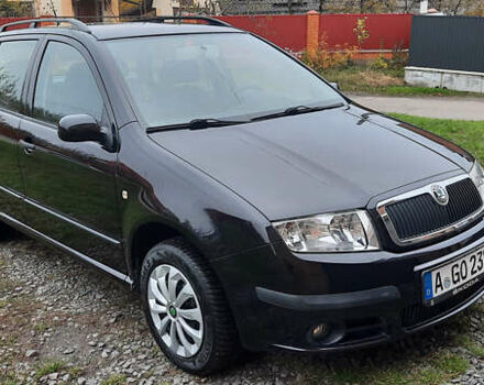 Черный Шкода Фабия, объемом двигателя 1.39 л и пробегом 168 тыс. км за 4600 $, фото 7 на Automoto.ua