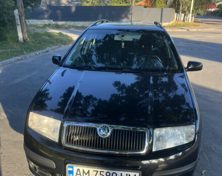 Чорний Шкода Фабія, об'ємом двигуна 1.42 л та пробігом 297 тис. км за 4500 $, фото 1 на Automoto.ua