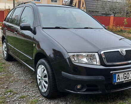 Черный Шкода Фабия, объемом двигателя 1.39 л и пробегом 168 тыс. км за 4600 $, фото 8 на Automoto.ua