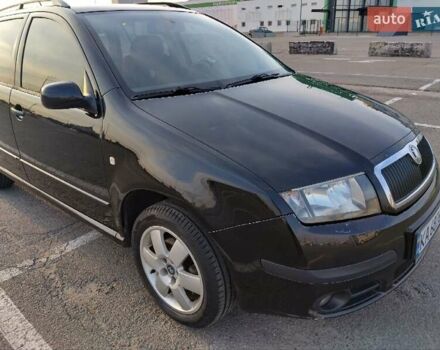 Черный Шкода Фабия, объемом двигателя 1.39 л и пробегом 240 тыс. км за 5000 $, фото 26 на Automoto.ua