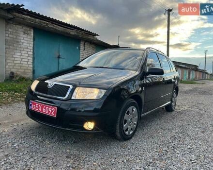 Шкода Фабия 2005 в Казатине на Automoto.ua Черный Шкода Фабия, объемом двигателя 1.4 л и пробегом 184 тыс. км за 4900 $, фото 1 на Automoto.ua