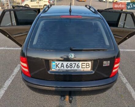 Черный Шкода Фабия, объемом двигателя 1.39 л и пробегом 240 тыс. км за 5000 $, фото 12 на Automoto.ua