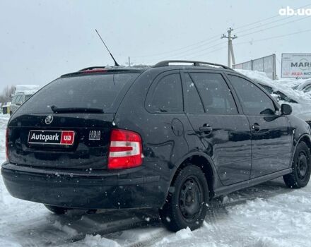 Черный Шкода Фабия, объемом двигателя 1.4 л и пробегом 276 тыс. км за 5440 $, фото 7 на Automoto.ua