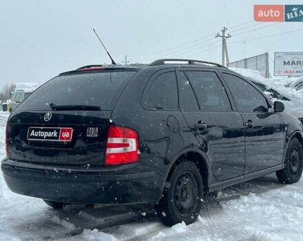 Черный Шкода Фабия, объемом двигателя 1.4 л и пробегом 276 тыс. км за 5440 $, фото 7 на Automoto.ua
