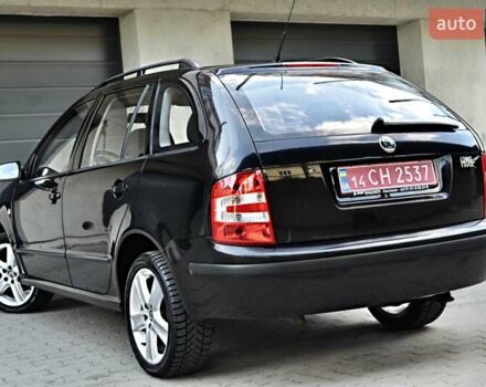 Черный Шкода Фабия, объемом двигателя 1.4 л и пробегом 170 тыс. км за 5050 $, фото 8 на Automoto.ua