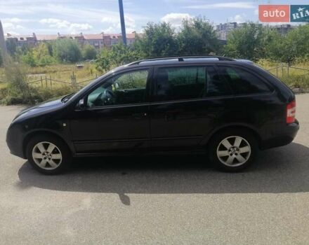 Черный Шкода Фабия, объемом двигателя 1.4 л и пробегом 235 тыс. км за 4700 $, фото 18 на Automoto.ua