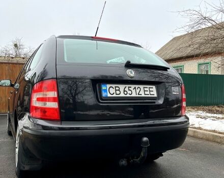 Черный Шкода Фабия, объемом двигателя 1.4 л и пробегом 179 тыс. км за 4700 $, фото 3 на Automoto.ua