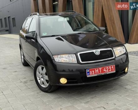 Черный Шкода Фабия, объемом двигателя 1.39 л и пробегом 249 тыс. км за 4550 $, фото 7 на Automoto.ua