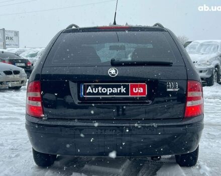Черный Шкода Фабия, объемом двигателя 1.4 л и пробегом 276 тыс. км за 5440 $, фото 6 на Automoto.ua