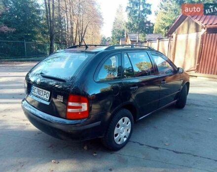 Черный Шкода Фабия, объемом двигателя 1.2 л и пробегом 207 тыс. км за 3100 $, фото 6 на Automoto.ua