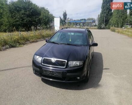 Черный Шкода Фабия, объемом двигателя 1.4 л и пробегом 235 тыс. км за 4700 $, фото 26 на Automoto.ua