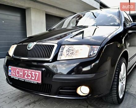 Черный Шкода Фабия, объемом двигателя 1.4 л и пробегом 170 тыс. км за 5050 $, фото 25 на Automoto.ua