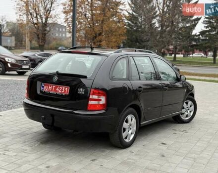 Черный Шкода Фабия, объемом двигателя 1.39 л и пробегом 249 тыс. км за 4550 $, фото 4 на Automoto.ua