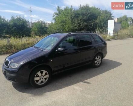 Черный Шкода Фабия, объемом двигателя 1.4 л и пробегом 235 тыс. км за 4700 $, фото 24 на Automoto.ua