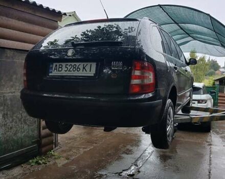 Черный Шкода Фабия, объемом двигателя 1.39 л и пробегом 250 тыс. км за 6000 $, фото 7 на Automoto.ua