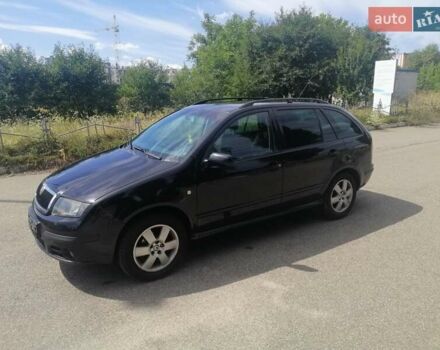 Черный Шкода Фабия, объемом двигателя 1.4 л и пробегом 235 тыс. км за 4700 $, фото 19 на Automoto.ua