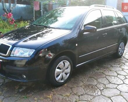 Шкода Фабия 2006 в Чернигове на Automoto.ua Черный Шкода Фабия, объемом двигателя 1.4 л и пробегом 219 тыс. км за 4699 $, фото 2 на Automoto.ua