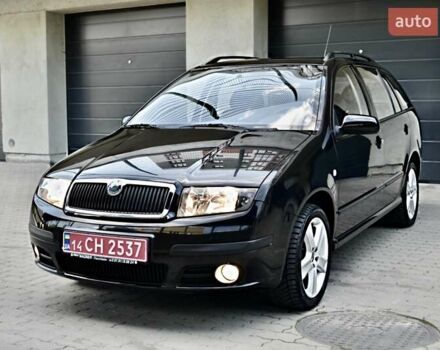 Черный Шкода Фабия, объемом двигателя 1.4 л и пробегом 170 тыс. км за 5050 $, фото 24 на Automoto.ua