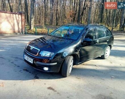 Черный Шкода Фабия, объемом двигателя 1.2 л и пробегом 207 тыс. км за 3100 $, фото 5 на Automoto.ua