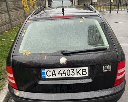 Черный Шкода Фабия, объемом двигателя 1.39 л и пробегом 222 тыс. км за 4550 $, фото 10 на Automoto.ua
