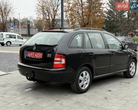 Черный Шкода Фабия, объемом двигателя 1.39 л и пробегом 249 тыс. км за 4550 $, фото 12 на Automoto.ua