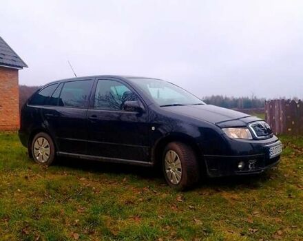 Черный Шкода Фабия, объемом двигателя 1.4 л и пробегом 220 тыс. км за 4444 $, фото 3 на Automoto.ua