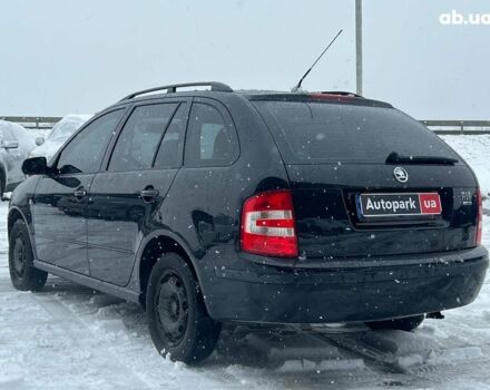 Черный Шкода Фабия, объемом двигателя 1.4 л и пробегом 276 тыс. км за 5440 $, фото 5 на Automoto.ua