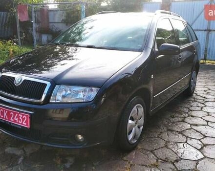 Шкода Фабия 2006 в Чернигове на Automoto.ua Черный Шкода Фабия, объемом двигателя 1.4 л и пробегом 219 тыс. км за 4699 $, фото 5 на Automoto.ua