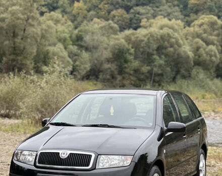 Черный Шкода Фабия, объемом двигателя 1.4 л и пробегом 220 тыс. км за 4450 $, фото 9 на Automoto.ua