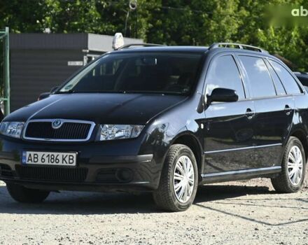 Черный Шкода Фабия, объемом двигателя 1.4 л и пробегом 212 тыс. км за 4999 $, фото 5 на Automoto.ua
