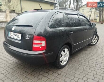 Черный Шкода Фабия, объемом двигателя 1.9 л и пробегом 315 тыс. км за 4890 $, фото 12 на Automoto.ua
