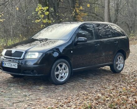 Черный Шкода Фабия, объемом двигателя 1.2 л и пробегом 380 тыс. км за 3100 $, фото 3 на Automoto.ua