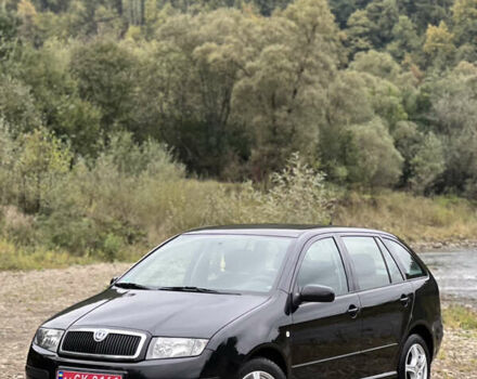 Черный Шкода Фабия, объемом двигателя 1.4 л и пробегом 220 тыс. км за 4450 $, фото 10 на Automoto.ua