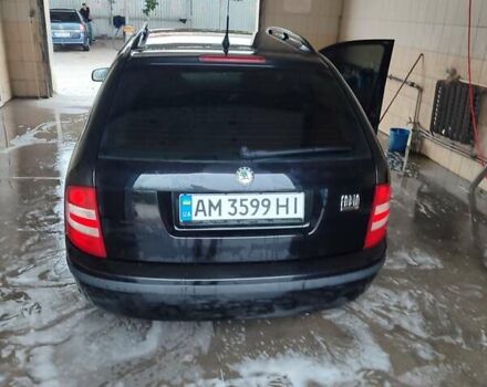 Чорний Шкода Фабія, об'ємом двигуна 1.39 л та пробігом 265 тис. км за 4200 $, фото 11 на Automoto.ua